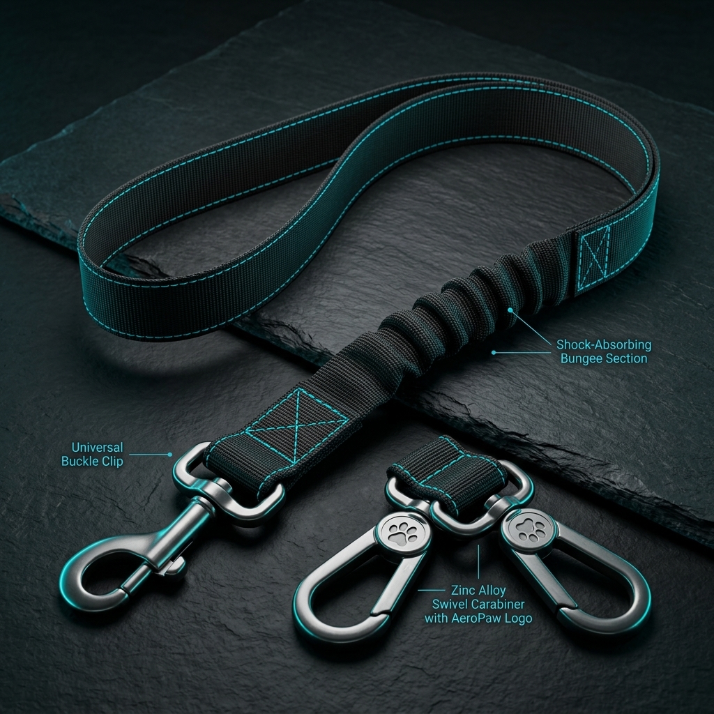 Bungee Car Seatbelt Tether